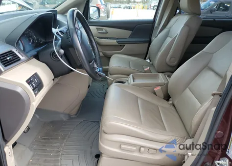2013 Honda Odyssey Exl из США, поврежденный, VIN 5FNRL5H65DB073425